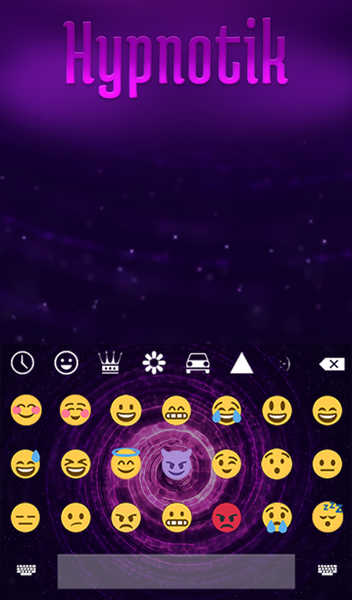 Hypnotik Animated Keyboard - عکس برنامه موبایلی اندروید