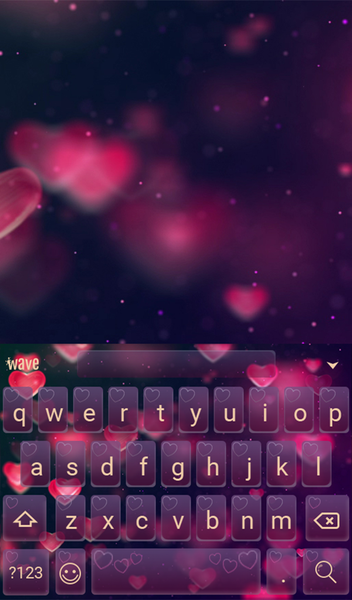 In Love Keyboard & Wallpaper - عکس برنامه موبایلی اندروید