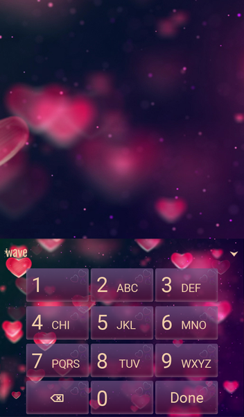 In Love Keyboard & Wallpaper - عکس برنامه موبایلی اندروید
