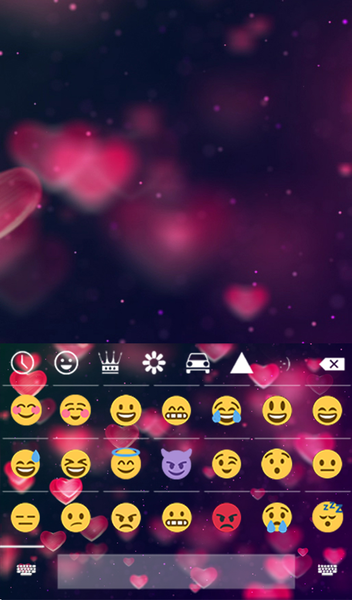 In Love Keyboard & Wallpaper - عکس برنامه موبایلی اندروید