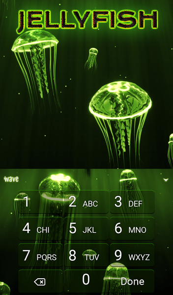 Jellyfish Keyboard & Wallpaper - عکس برنامه موبایلی اندروید