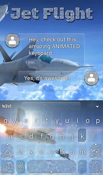 ۳D Aircraft Dynamic Wallpaper - عکس برنامه موبایلی اندروید