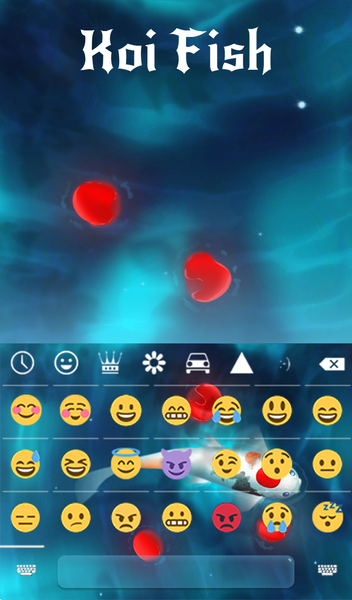 Koi Fish Keyboard & Wallpaper - عکس برنامه موبایلی اندروید