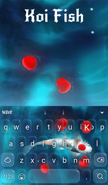 Koi Fish Keyboard & Wallpaper - عکس برنامه موبایلی اندروید