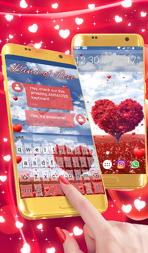 Land of Love Wallpaper Theme - عکس برنامه موبایلی اندروید