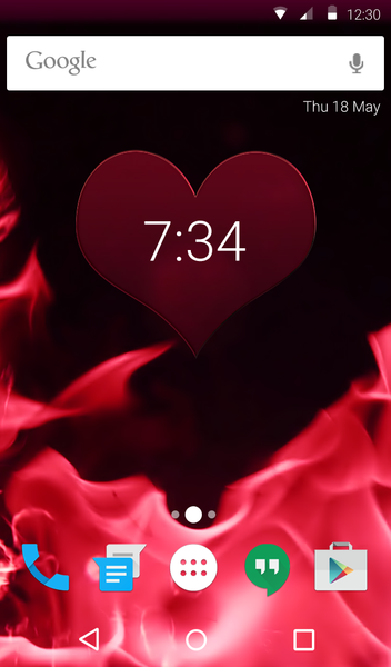 Love Flames Wallpaper - عکس برنامه موبایلی اندروید
