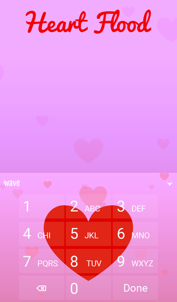 Love Flood Wallpaper - عکس برنامه موبایلی اندروید