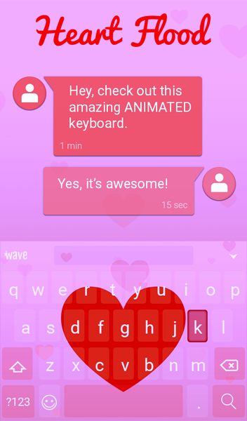 Love Flood Wallpaper - عکس برنامه موبایلی اندروید