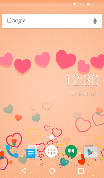 Lovely Keyboard & Wallpaper - عکس برنامه موبایلی اندروید