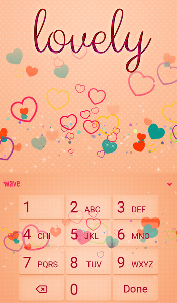 Lovely Keyboard & Wallpaper - عکس برنامه موبایلی اندروید