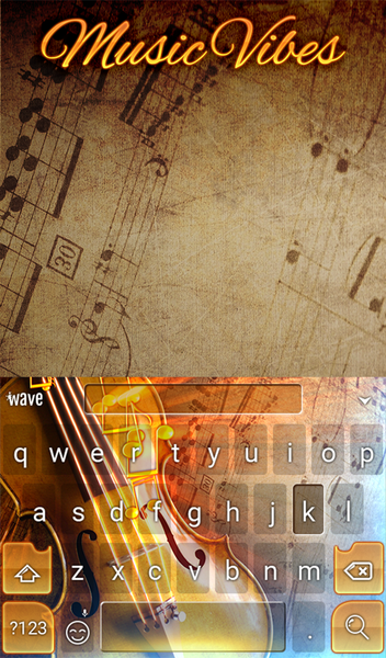 Music Vibes Animated Keyboard - Image screenshot of android app