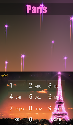 Paris Wallpaper Keyboard Theme - عکس برنامه موبایلی اندروید