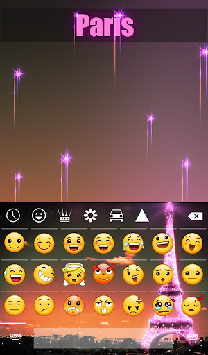 Paris Wallpaper Keyboard Theme - عکس برنامه موبایلی اندروید