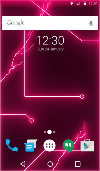 Pink Neon Keyboard & Wallpaper - عکس برنامه موبایلی اندروید