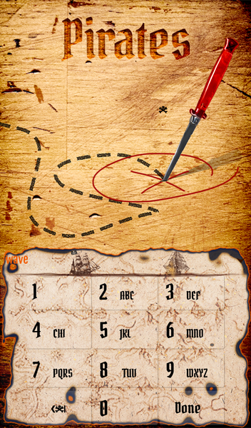 Pirates Animated Keyboard - عکس برنامه موبایلی اندروید