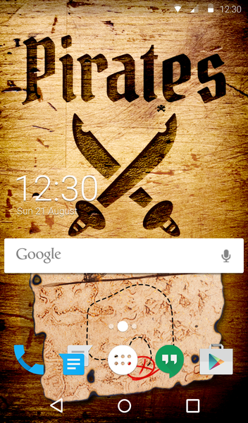 Pirates Animated Keyboard - عکس برنامه موبایلی اندروید