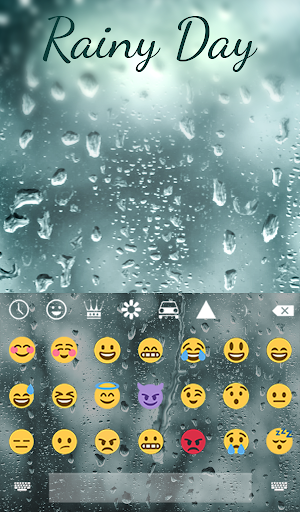 Rainy Day Live Wallpaper Theme - عکس برنامه موبایلی اندروید