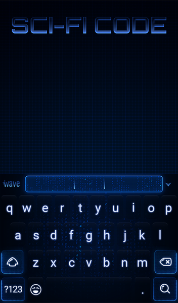 Sci-Fi Code Wallpaper - Image screenshot of android app