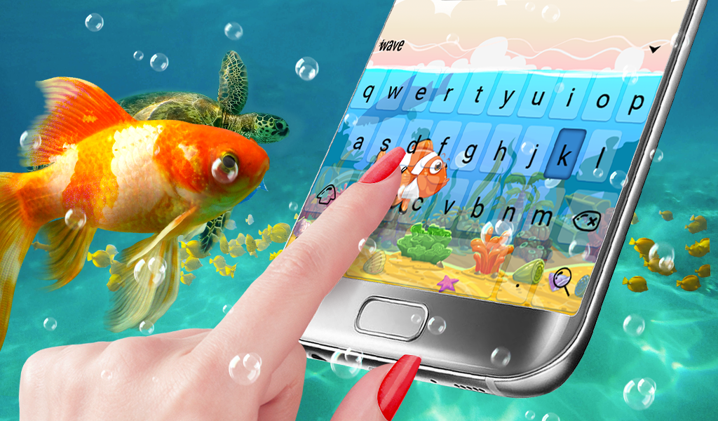 Sea Life Keyboard & Wallpaper - عکس برنامه موبایلی اندروید