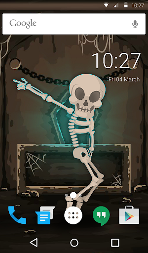 Skeleton Dance ۳ Wallpaper Kit - عکس برنامه موبایلی اندروید