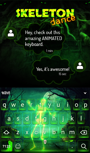 Skeleton Dance Wallpaper Theme - عکس برنامه موبایلی اندروید