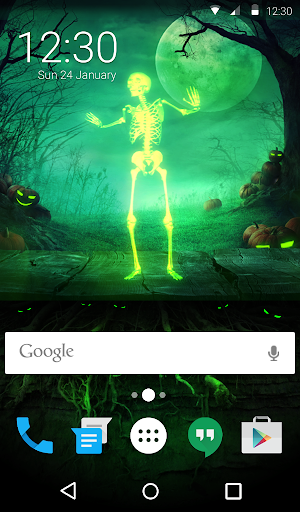 Skeleton Dance Wallpaper Theme - عکس برنامه موبایلی اندروید