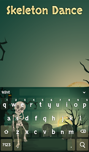 Skeleton Live Wallpaper Theme - Image screenshot of android app