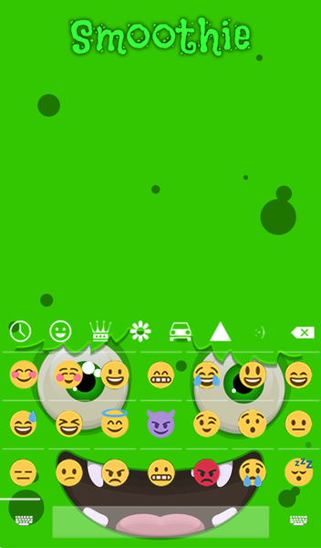Smoothie Keyboard & Wallpaper - عکس برنامه موبایلی اندروید