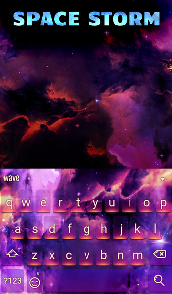 Space Storm Wallpaper - Image screenshot of android app