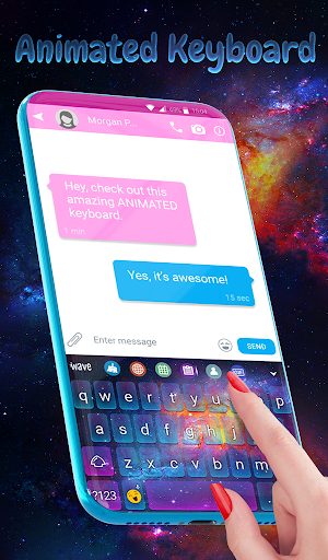 Stars Galaxy Wallpaper Theme - Image screenshot of android app