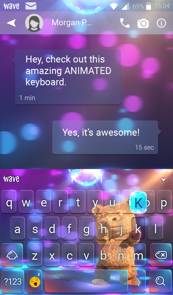 Teddy Dance Wallpaper - Image screenshot of android app