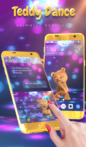 Teddy Dance Wallpaper - Image screenshot of android app