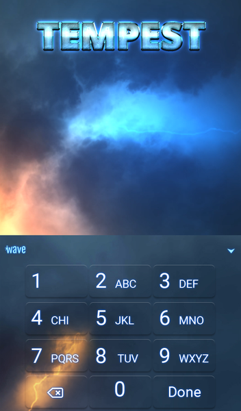 Tempest Keyboard & Wallpaper - عکس برنامه موبایلی اندروید