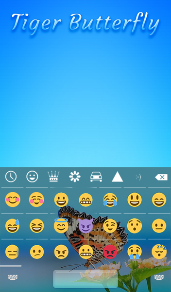 Tiger Butterfly Wallpaper - عکس برنامه موبایلی اندروید