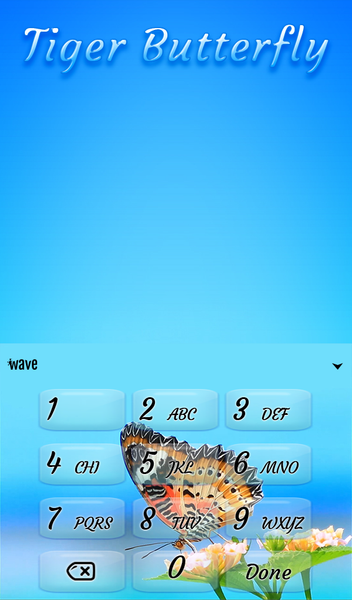 Tiger Butterfly Wallpaper - عکس برنامه موبایلی اندروید