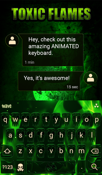 Toxic Flames Wallpaper - عکس برنامه موبایلی اندروید