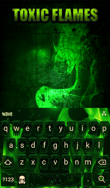 Toxic Flames Wallpaper - Image screenshot of android app