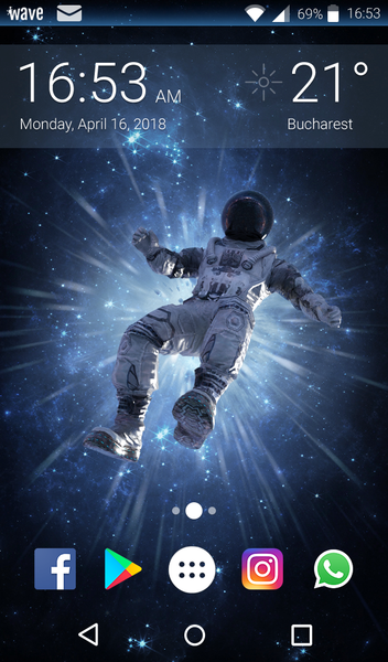 Zero Gravity Wallpaper - عکس برنامه موبایلی اندروید