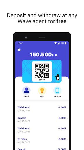 Wave - Mobile Money - Image screenshot of android app