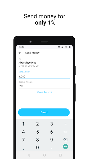 Wave - Mobile Money - عکس برنامه موبایلی اندروید