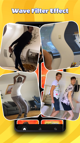 Wave Filter Effect Challenge - عکس برنامه موبایلی اندروید
