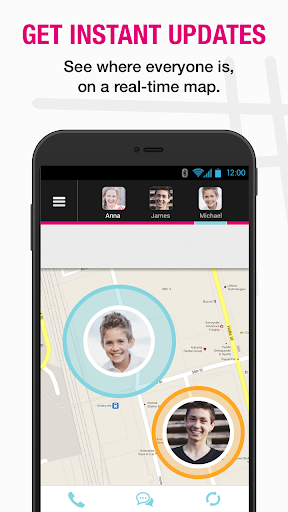 T-Mobile FamilyWhere - عکس برنامه موبایلی اندروید