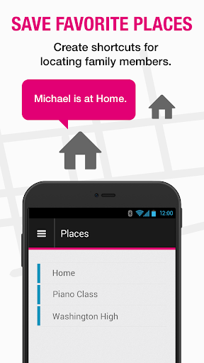 T-Mobile FamilyWhere - عکس برنامه موبایلی اندروید