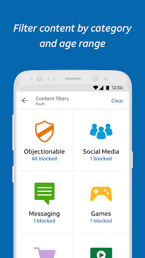 AT&T Secure Family® parent app - Image screenshot of android app