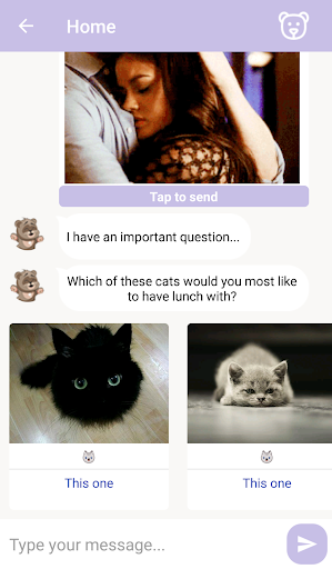 I need hugs - Image screenshot of android app