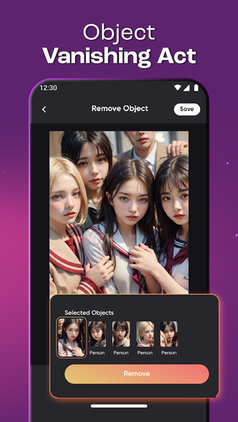 Wavy: Photo Editor & AI Art - عکس برنامه موبایلی اندروید