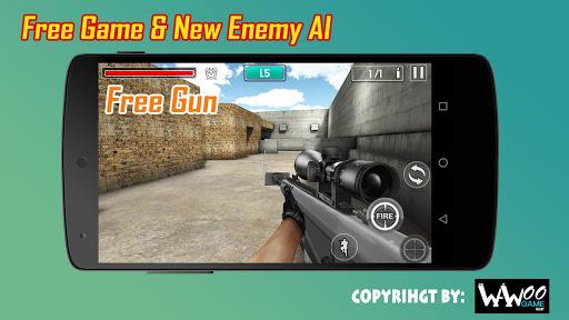 Gun Striker War - Free FPS - Gameplay image of android game