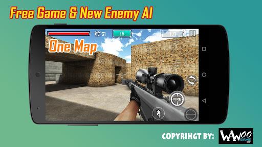 Gun Striker War - Free FPS - Gameplay image of android game