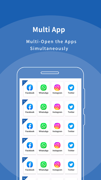 Multi App: Dual Space - عکس برنامه موبایلی اندروید