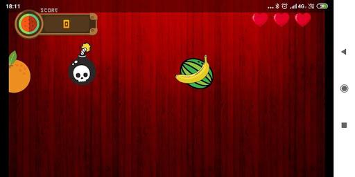 Fruit Cutter - Gameplay image of android game
